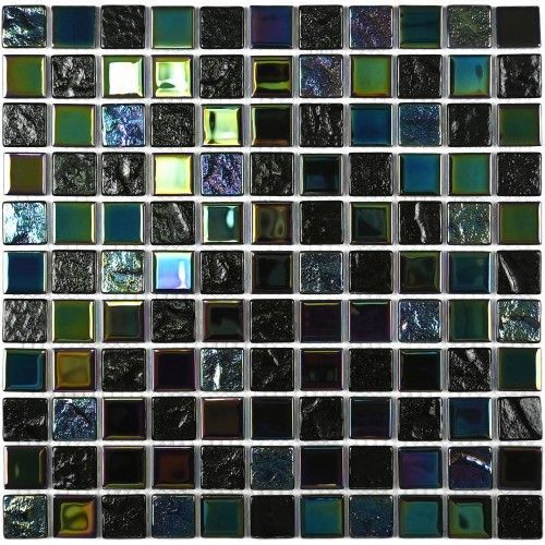 Bondi black-25 мозаика стеклянная